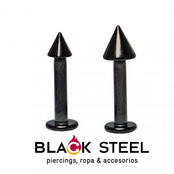 Labio Anodizado Negro (Black Line) Pico