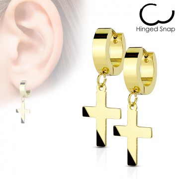 Huggies Cruz colgante anodizado GD
