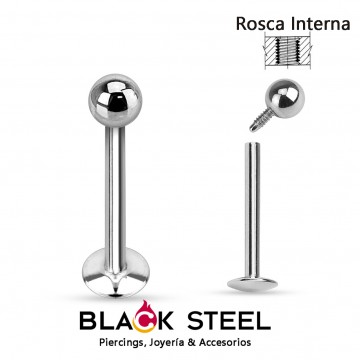 Labio Acero Rosca Interna