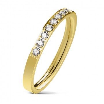 Anillo Anodizado 8 Zirconia 
