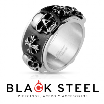 ANILLO CALAVERA CELTA
