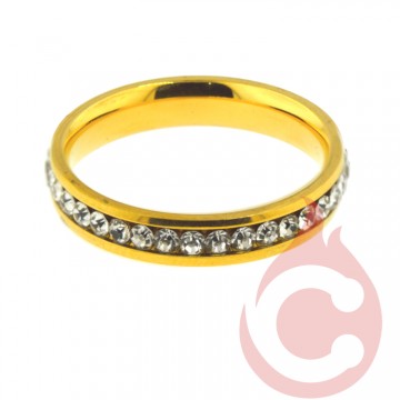 Anillo Churumbela Anodizado Sencillo
