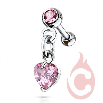 TRAGUS COLGANTE CORAZON