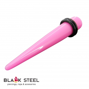 Espina color solido rosa 14g-8g