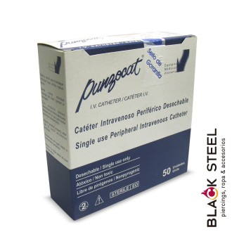 Cateter para perforar por caja