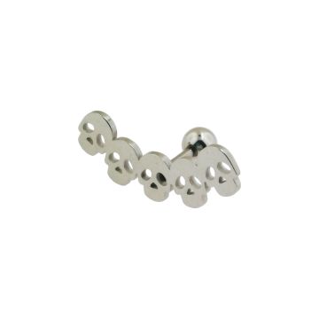 tragus skull chain