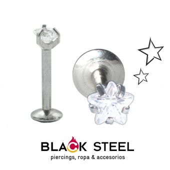 Helix tragus estrella engarzado