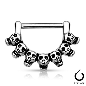 Pezonera clicker calaveras