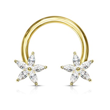 circular floral