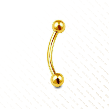 Ceja oro pvd 18k