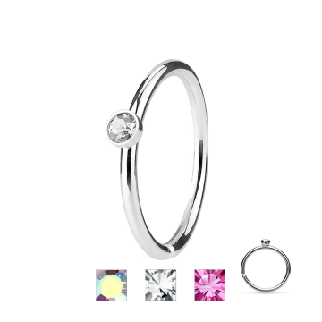 Argolla Zirconia Acero