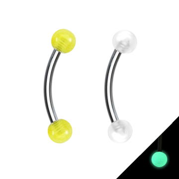 Ceja acrilico glow bola